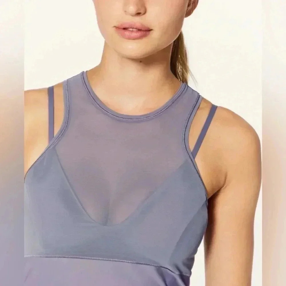 Lululemon Fresh In  Mesh Tank - Picture 3 of 9